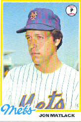 1978 Topps Baseball Cards      025      Jon Matlack